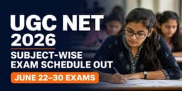 UGC NET June 2026 Subject Wise Exam Schedule Released by NTA
